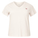 Levi's® Plus Tričko 'PL Perfect Vneck Tee'  pastelovo ružová / červená / biela