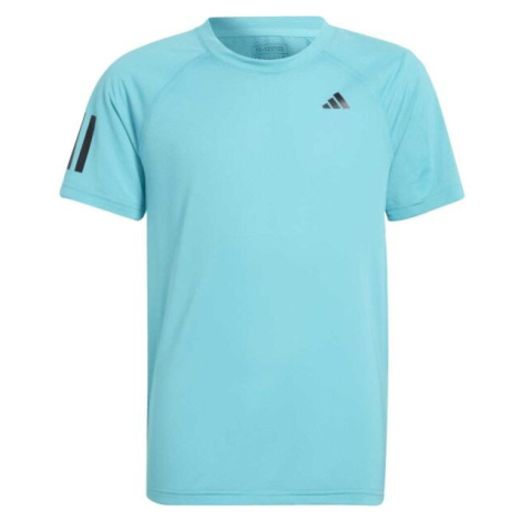 adidas CLUB TEE Dievčenské tenisové tričko, tyrkysová, veľkosť