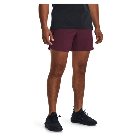 Šortky Under Armour Peak Woven Shorts Dark Maroon