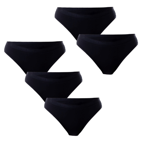 5PACK women's panties Pietro Filipi black