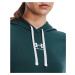 Mikina Under Armour Rival Terry Hoodie Tourmaline Teal