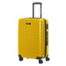 Caterpillar Skořepinový cestovní kufr Industrial Plate EXP M 59 l žlutý
