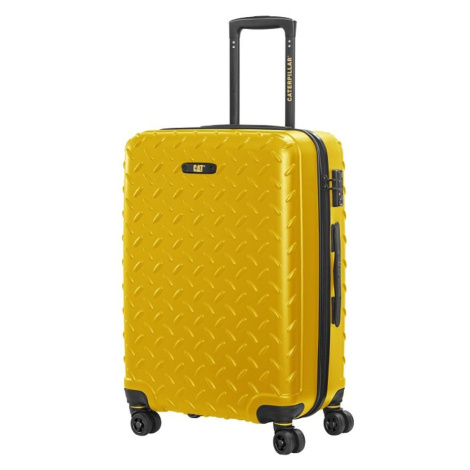 Caterpillar Skořepinový cestovní kufr Industrial Plate EXP M 59 l žlutý