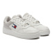 Tommy Jeans Sneakersy Retro Basket Mix Media EN0EN02653 Biela