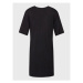 DKNY Nočná košeľa YI2322609 Čierna Regular Fit