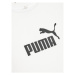 Puma Tričko Ess Logo 587029 Biela Regular Fit