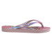 HAVAIANAS KIDS SLIM PRINCESS Dievčenské žabky, ružová, veľkosť 33/34