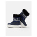 Juniorské vysoké zimné topánky MOON BOOT MB JR PARK STRAP-F003 BLUE