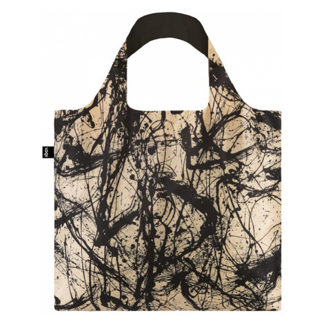 Smotanovo-čierna taška Jackson Pollock Number 32