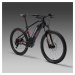 Dámsky horský elektrobicykel E-ST 520 27,5" čierno-fialový