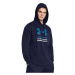 Under Armour Mikina Rival Terry Graphic Hood Blue  SS