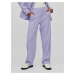 Light purple women's wide trousers VILA Kamma - Ladies
