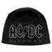 RockOff AC/DC unisex čiapka BEANIE - čierna