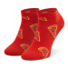 Happy Socks Ponožky Kotníkové Unisex PIZ05-4300 Červená