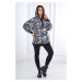 3-Piece Moor Set Sweatshirt, Top & Leggings Grey + Black