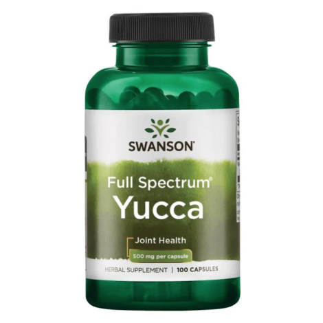 Swanson Yucca, 500 mg, 100 kapsúl