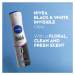 Nivea Invisible Black & White Clear antiperspirant v spreji pre ženy