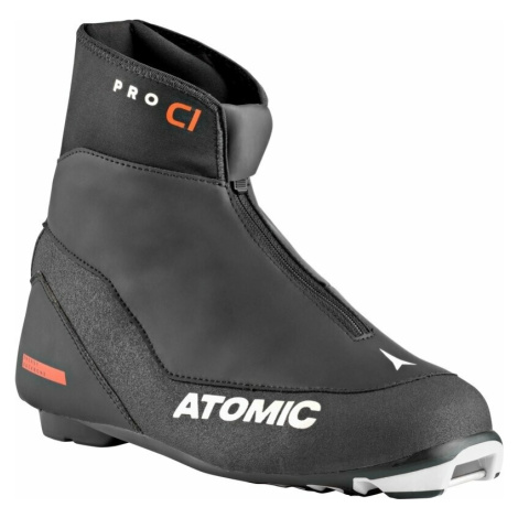 Atomic Pro C1 XC Boots Black/Red/White 9 Bežecké lyžiarske topánky