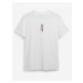 Trendyol White Far East Printed Regular/Normal Cut T-shirt