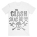 The Clash tričko Skull & Crossbones Biela