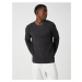 Koton Textured Sweater Crew Neck