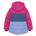 Dievčenská lyžiarska bunda COLOR KIDS Ski Jacket - Colorblock -Quilt-741722.5381-Pink Glo