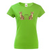 Dámské tričko pre milovníkov mačiek - skvelé tričko na narodeniny