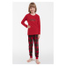 Detské pyžamo Italian Fashion Tess - Cool Červená