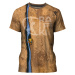 Rafiki Piton Pánske funkčné tričko - recycled 10029728RFX rust