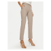 Guess Chino nohavice Celia 4BGB04 7046A Béžová Regular Fit