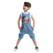 Denokids yes Boy's Gabardine Jumpsuit