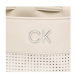 Calvin Klein Kabelka Re-Lock Drawstring Bag Perf K60K610635 Écru