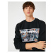 Koton Printed Sweatshirt Crew Neck