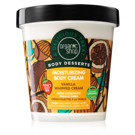 Organic Shop Body Desserts Vanilla hydratačný telový krém