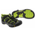 Keen Newport H2 Jr Detské sandále KEN12010496 black/lime green