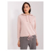 Light pink smooth hoodie SUBLEVEL