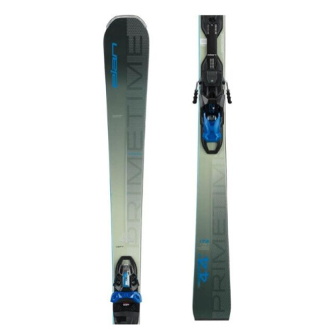 Elan PRIMETIME 44+ FUSION X + EMX 12 GW Zjazdové lyže, tmavo zelená, veľkosť