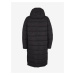 Čierny dámsky prešívaný zimný kabát O'Neill UMKA PARKA