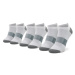 Asics Súprava 3 párov kotníkových ponožiek unisex 3 Ppk Lyte Sock 3033A586 Biela