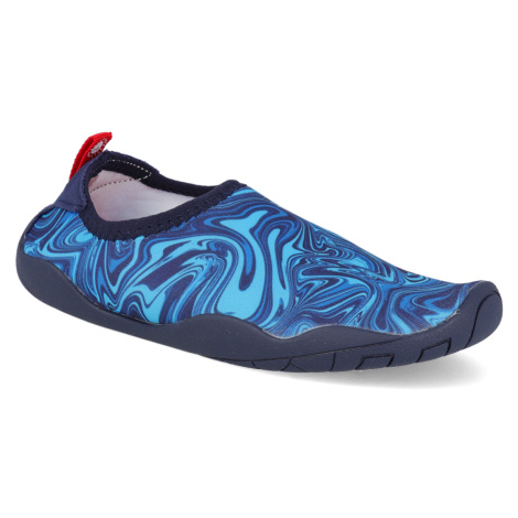Barefoot slip-on Reima - Lean T-Navy vegan modrá vlnka