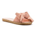 Manebi Espadrilky Sandals With Bow W 1.4 J0 Ružová