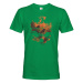 Pánské tričko Lebka - perfektné tričko pre milovníkov fantasy tričiek