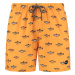 Shiwi Plavecké šortky 'GO FISH'  karamelová / svetlohnedá / oranžová / lososová / čierna