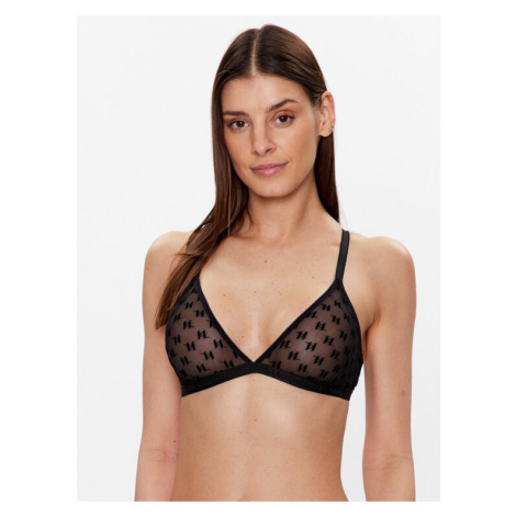 KARL LAGERFELD Podprsenka Bralette 225W2102 Čierna