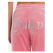 Juicy Couture Teplákové nohavice Tina JCAPW045 Ružová Regular Fit