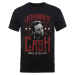 Johnny Cash tričko Man In Black Čierna