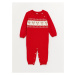 LC Waikiki - Crew Neck Baby Boy Knitted Overalls