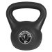 Gorilla Sports kettlebell činka, plast, černá, 12 kg