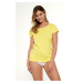 Dámske tričko T-SHIRT KR 908 Žlutá