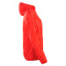 Dámska bežecká vetruvzdorná bunda prispôsobiteľná červená